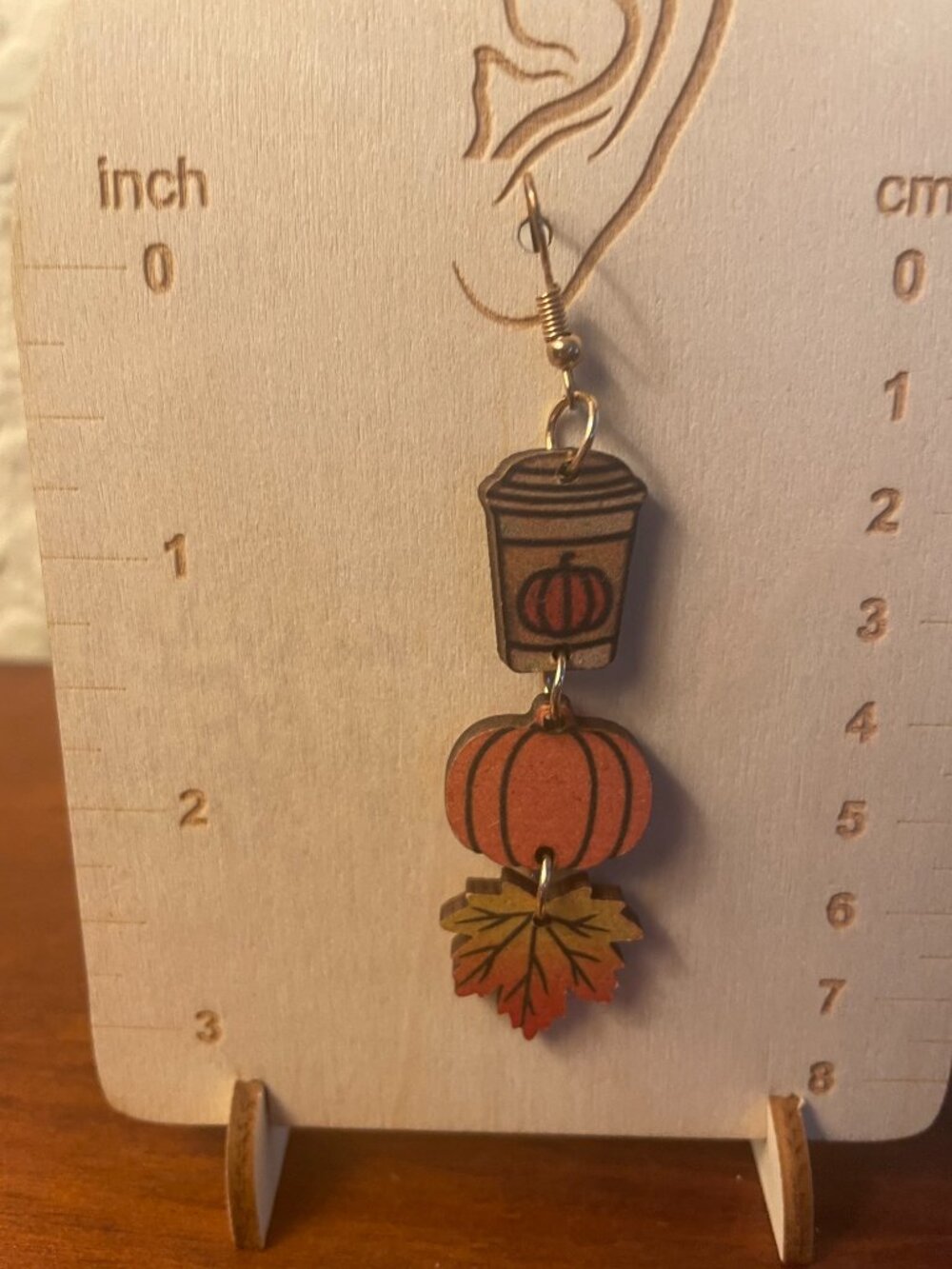 Bundle 3/$12. Fall Dangle Earrings. - Picture 2 of 2